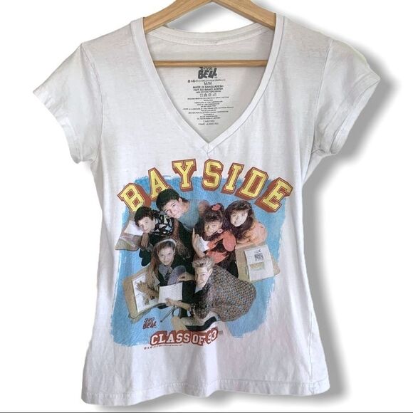 Saved by the Bell 100% Cotton Graphic T Shirt - Picture 1 of 6